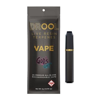 drip thc disposable vape Live Resin Disposable 2g | Drool God's Gift | MO Health and Wellness