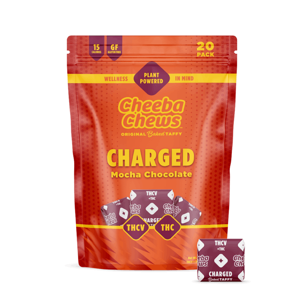 Product Charged Mocha Chocolate | 5:1 THC:THCV Taffy 20pk