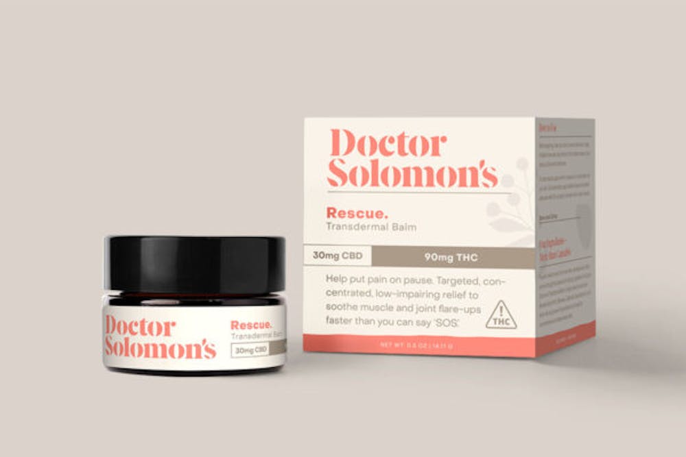 Product GTI Dr Solomon's Balm - Rescue (1:3 CBD:THC)