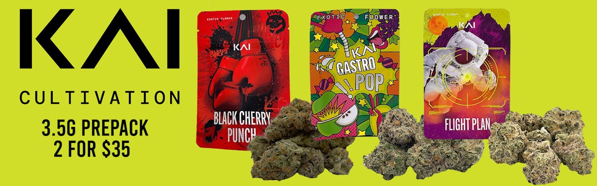 Kai 3.5g Prepacks 2/$35