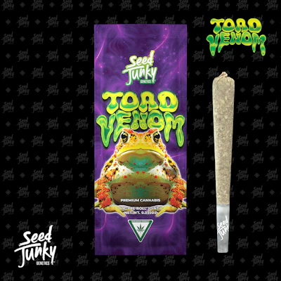 Seed Junky - 1g Preroll - Toad Venom - PRE_ROLLS by Seed Junky at King of Budz