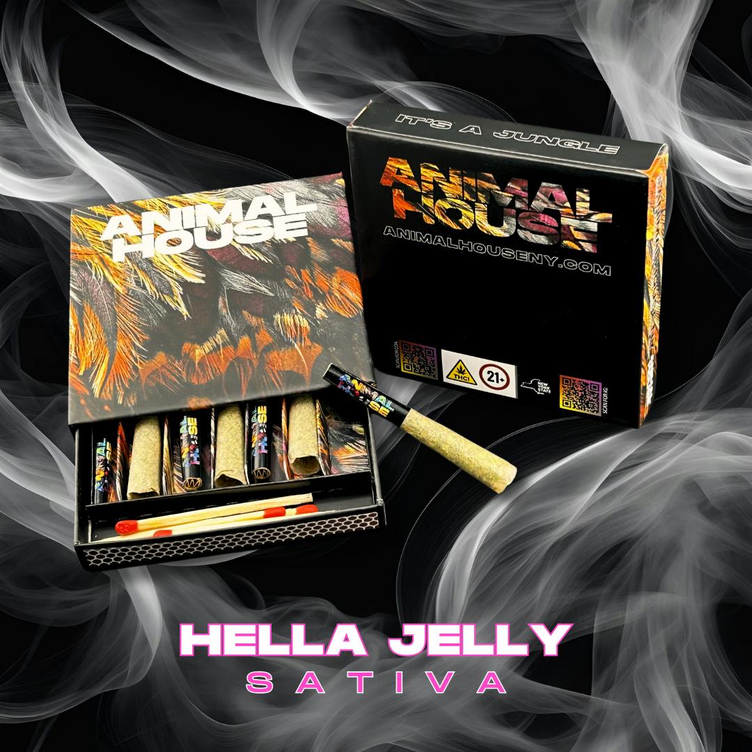 Pre-Roll | Animal House | Hella Jelly | Infused | 7ct