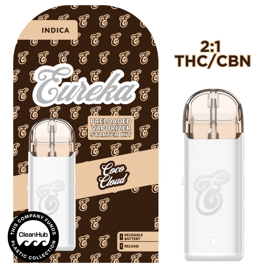 Eureka | Coco Cloud | 2:1 THC:CBN | Reload
