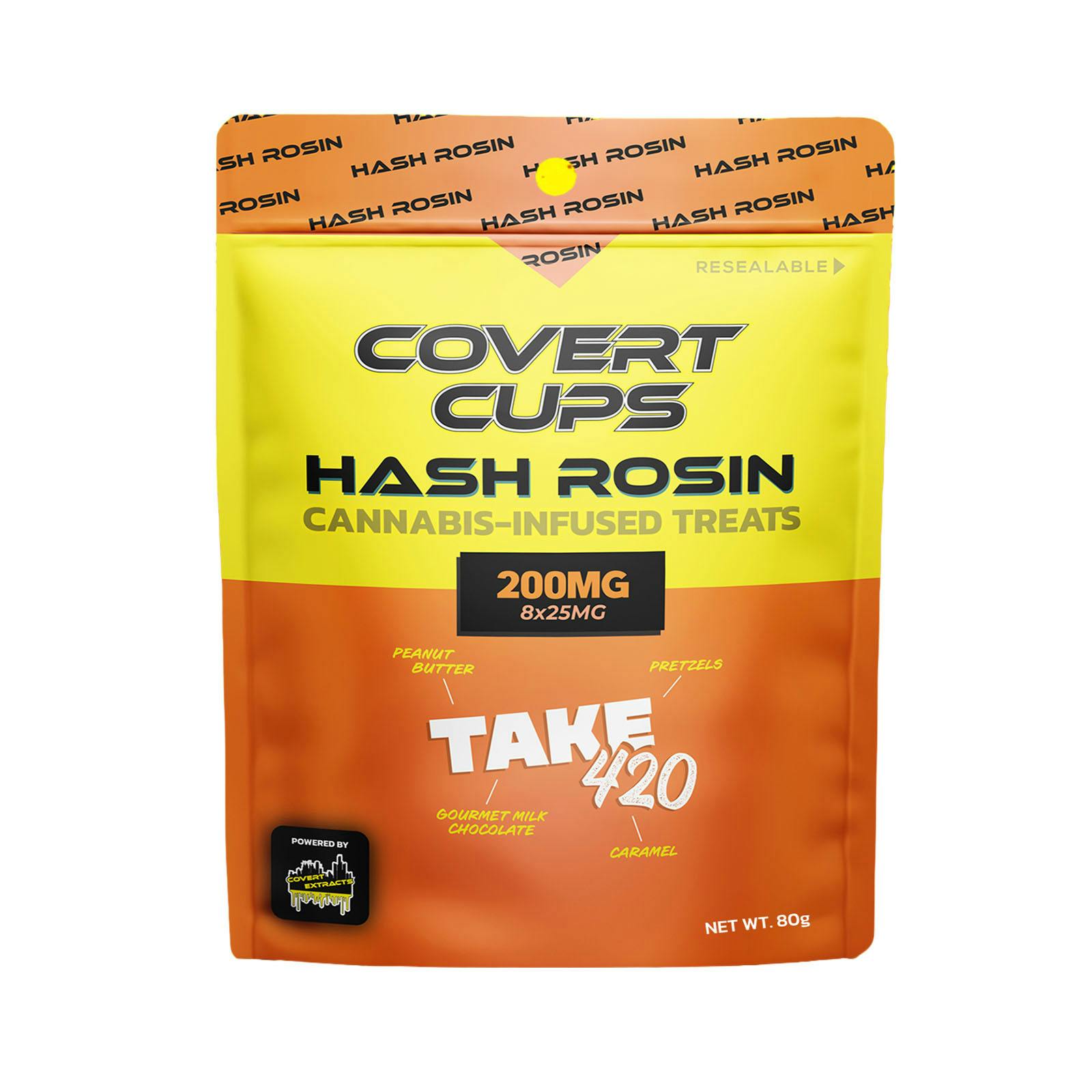 Covert Cups - 200mg Hash Rosin Cups - Take 420