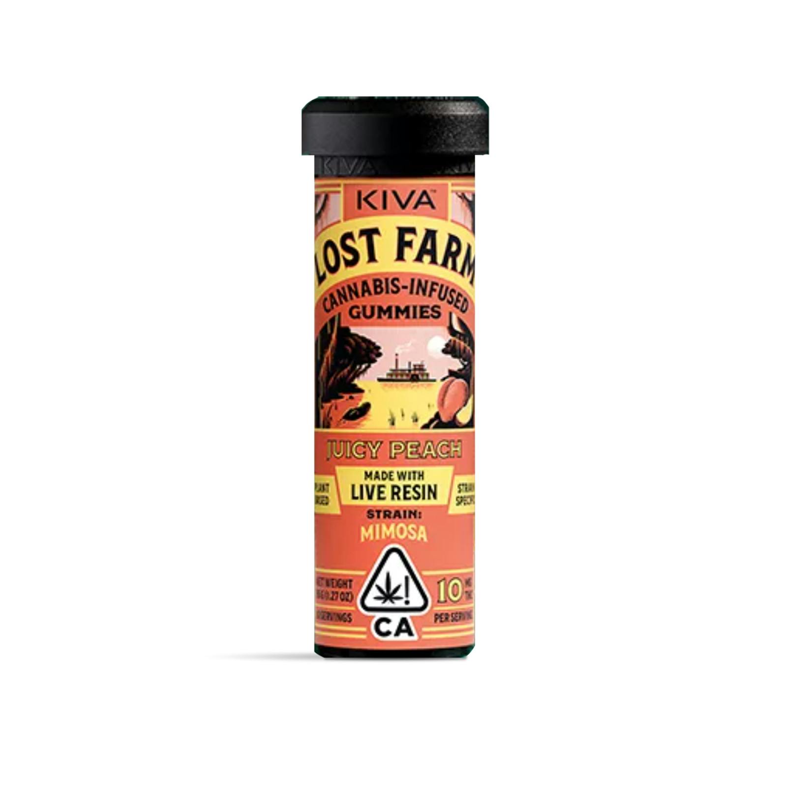 Lost Farm Juicy Peach Gummies