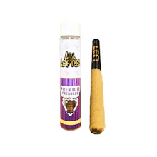 Left Coast - 1g Infused Preroll - Grape Cookies