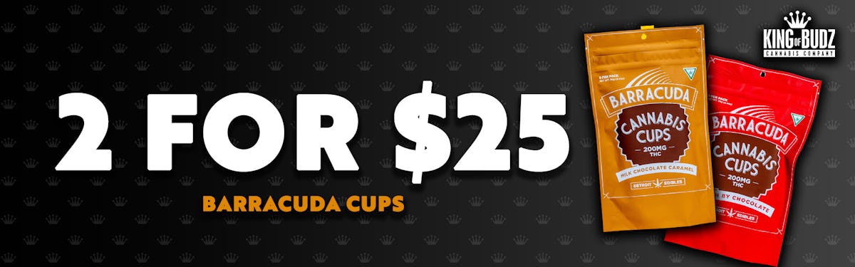 Barracuda Cups Chocolate - 2/$25