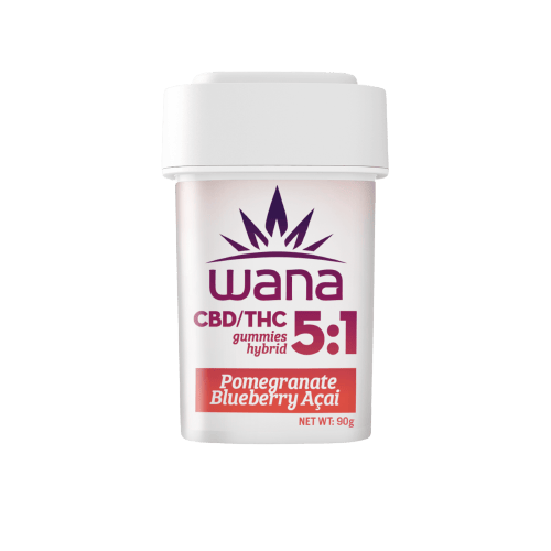 Product Sour Pomegranate Blueberry Acai 5:1 Gummies 10pk 100mg