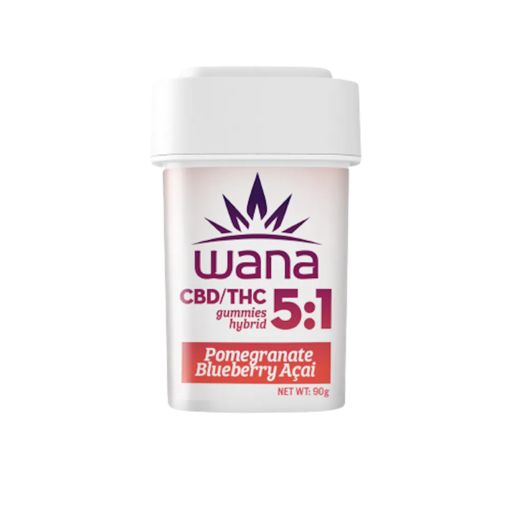 Product Sour Pomegranate Blueberry Acai 5:1 Gummies 10pk 100mg