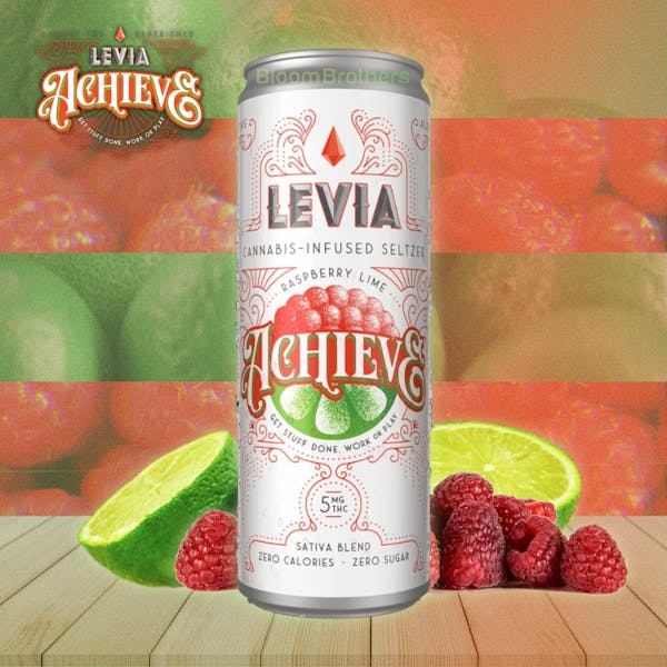 Achieve Seltzer - 5mg Sativa Seltzer - Levia
