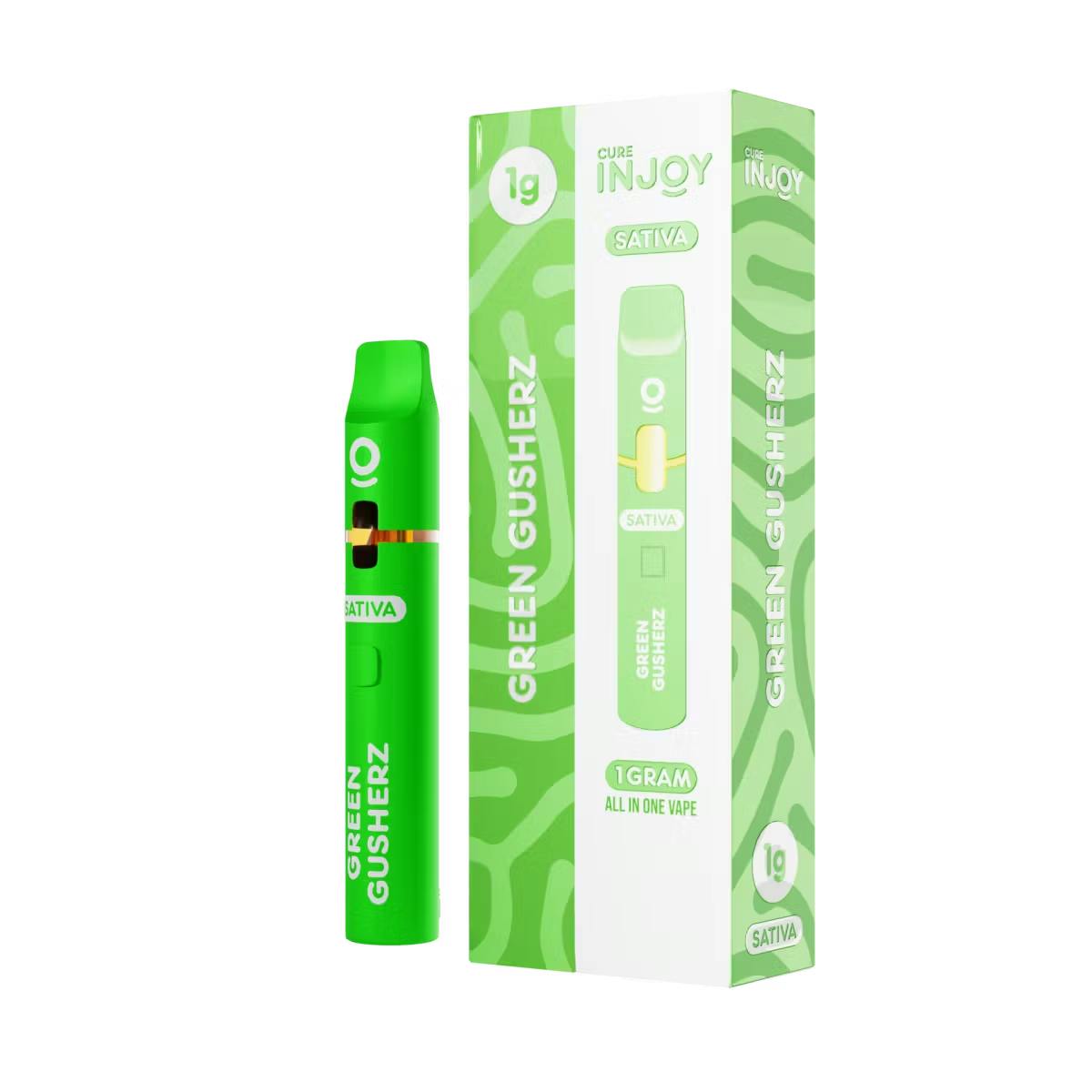 cure injoy disposable vape Cure Injoy - Tropical Gelato - 1g All-In-One Vape main image 0