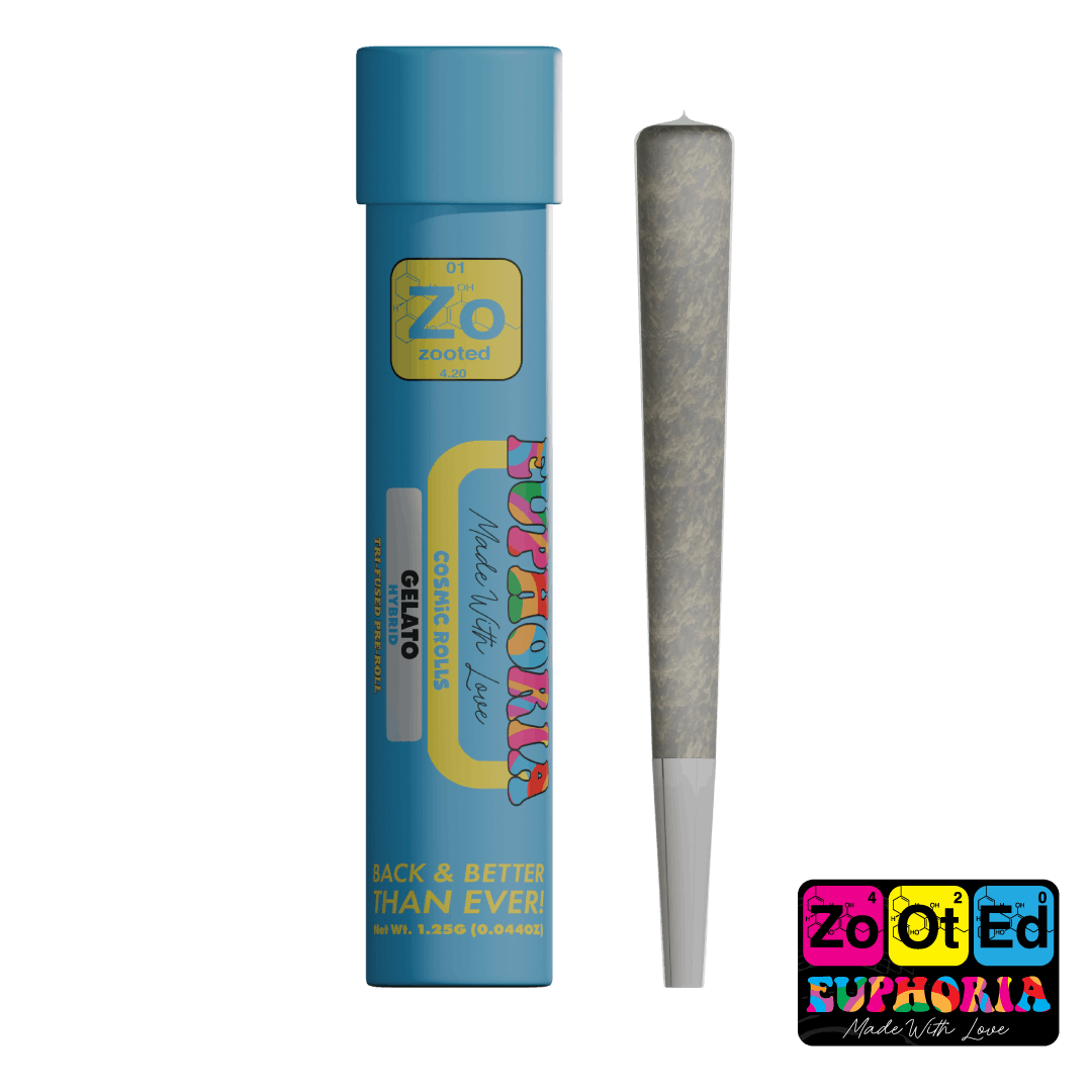 Product: ZOOTED | GELATO | INFUSED PRE-ROLL HYBRID