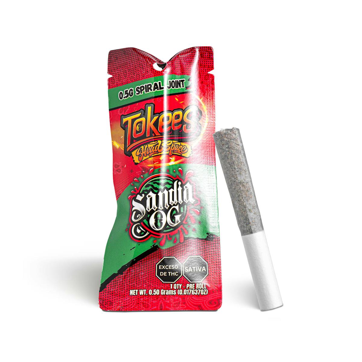 Photo of Sandia OG Tokees Rosin Infused Pre-Roll