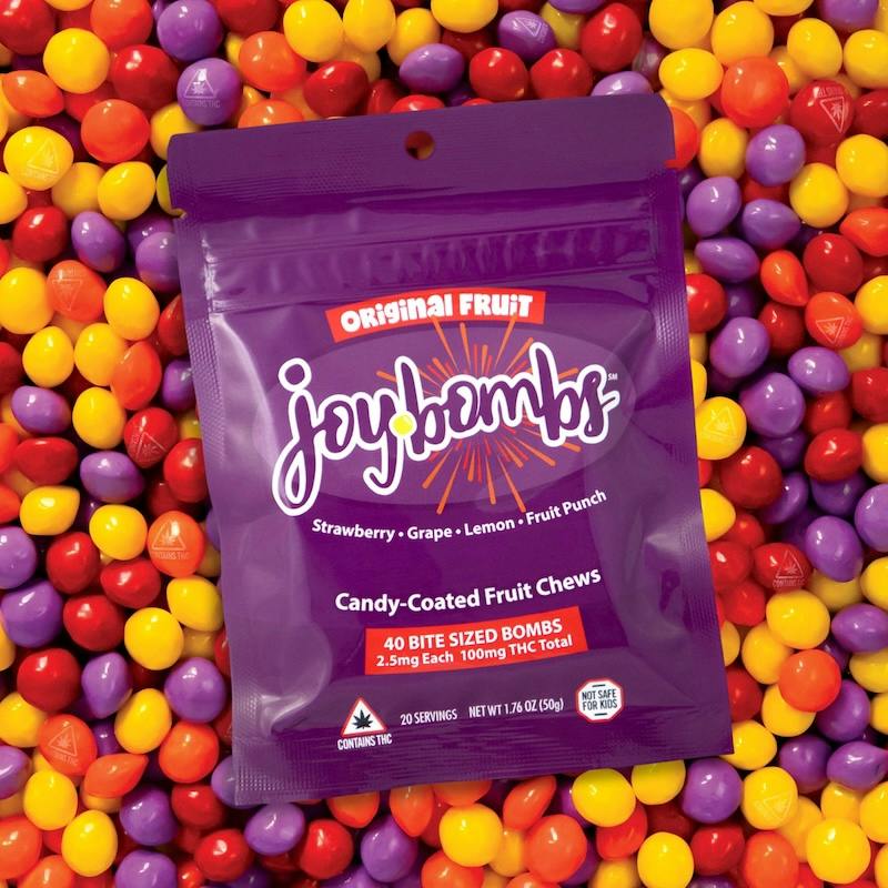 Product Joy Bombs - Original Fruit Chews (100mg 40pk)