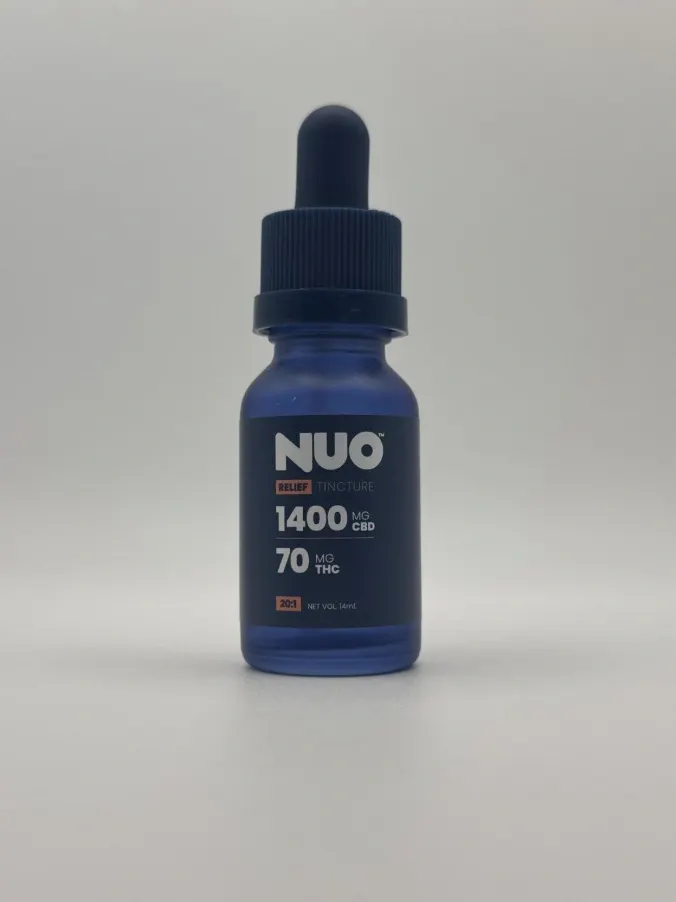 NUO | Tincture | 20:1 (CBD 1400 mg : THC 70 mg) | 14 mL | Iowa