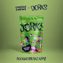 Choice Chews - 200mg Gummies Dorks - Book Worm Raz Apple (Hybrid)