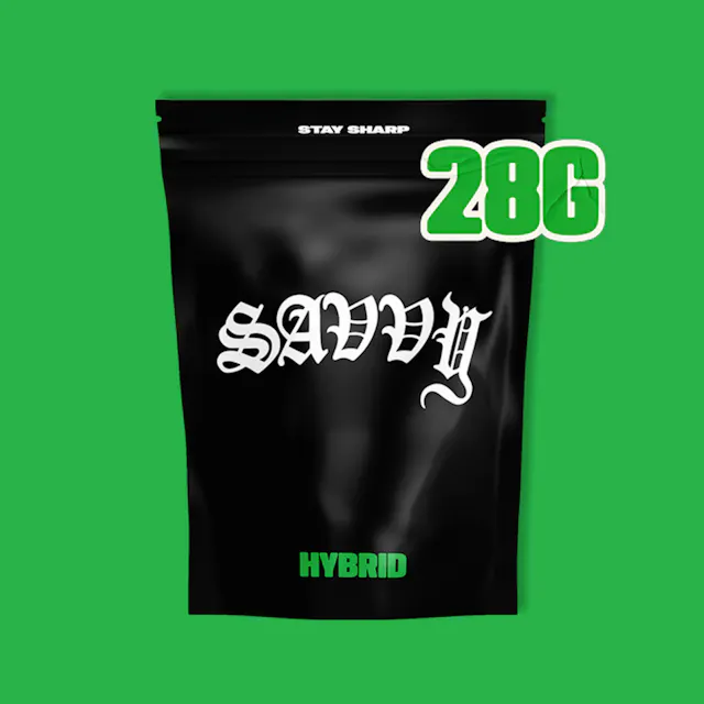 Savvy Flower Grape Bubblegum 28g (hybrid)
