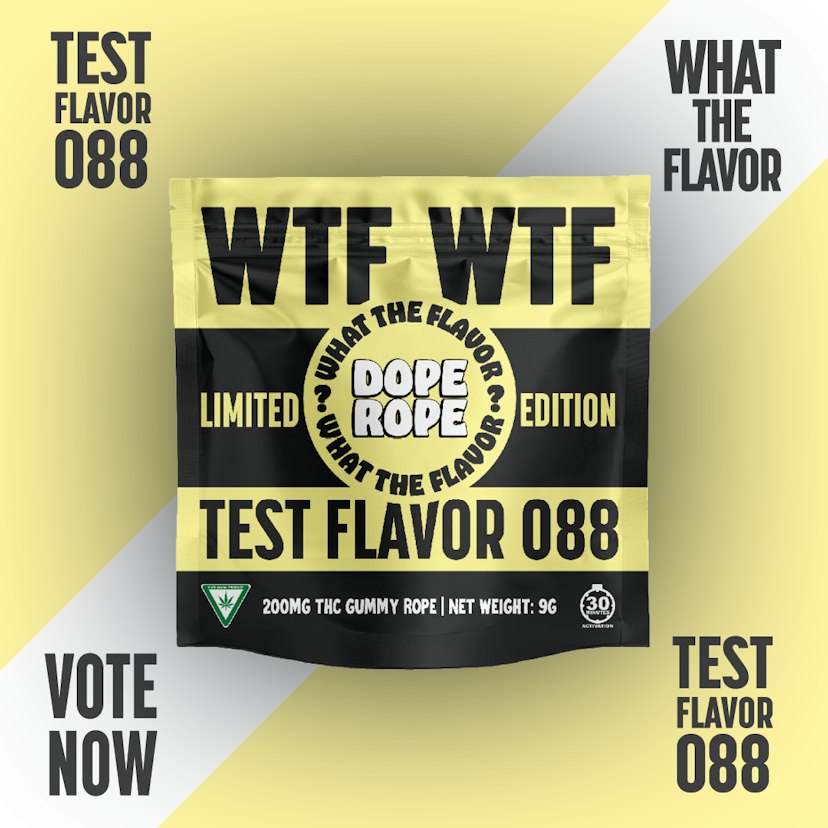 DOPE ROPE WTF | Test Flavor 088 | 200MG | LIMITED EDITION