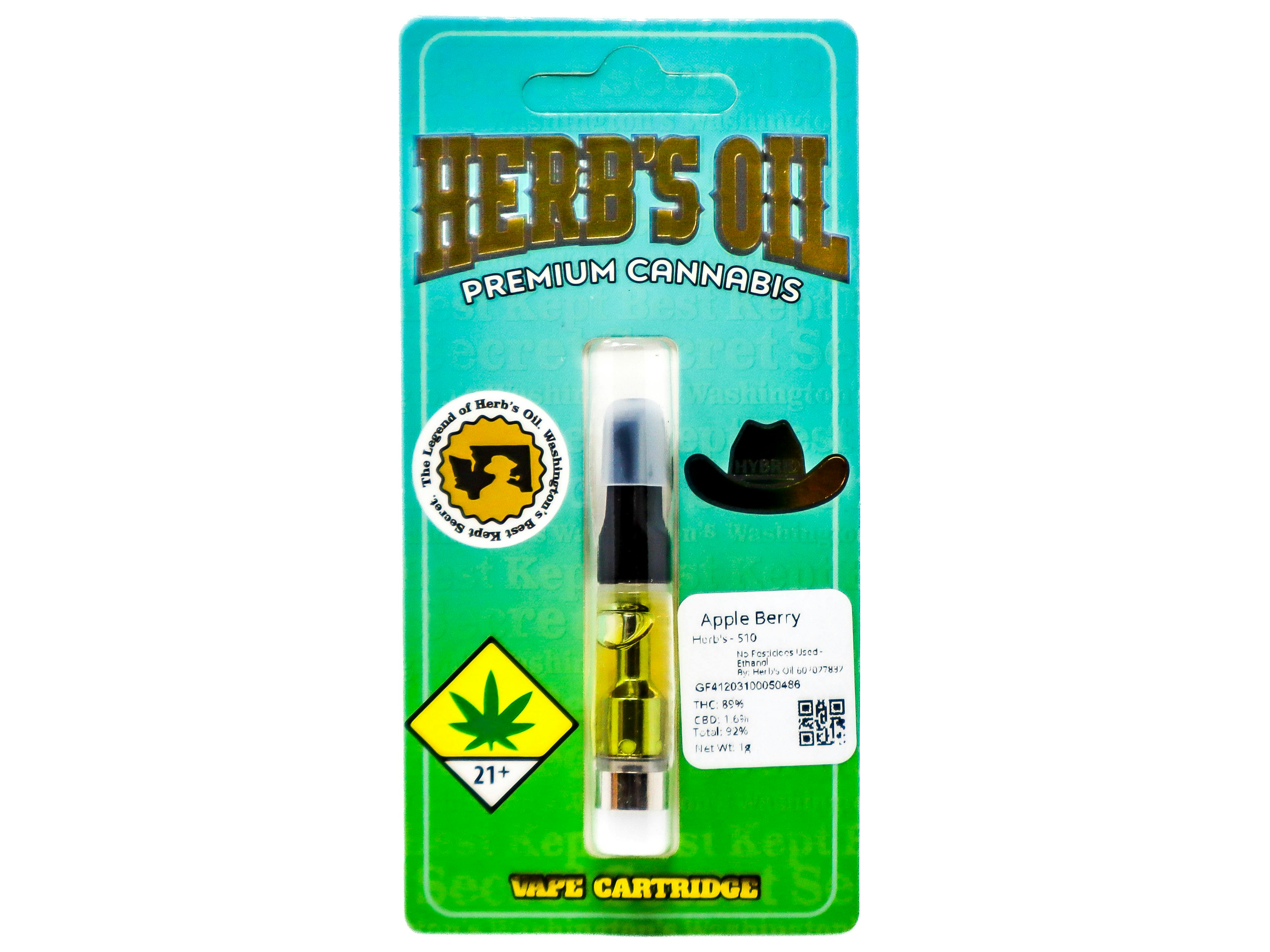 MWB Apple Berry Distillate Cart 4577896336 | Cannabis and Glass