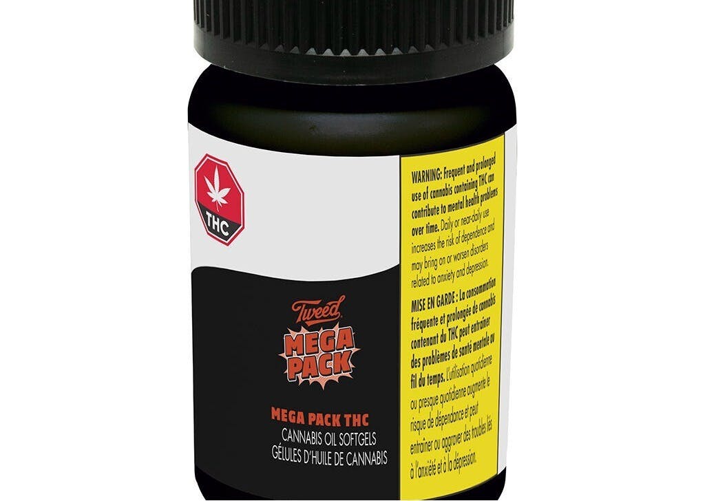 Mega pack thc - 100 caps
