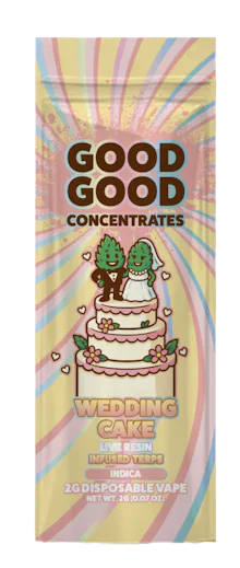 Good Good - 2g Disposable - Wedding Cake
