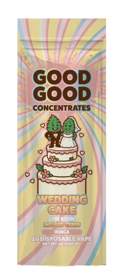 Good Good - 2g Disposable - Wedding Cake