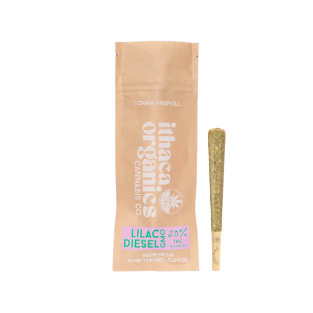 Ithaca Organics Cannabis Co. Ithaca Organics | Lilac Diesel 1g Preroll