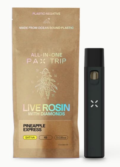 PAX Trip | Pineapple Express | 1g Live Rosin AIO | Sativa image 0