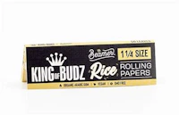 King Of Budz - 1 1/4 Unbleached Rolling Papers - ACCESSORIES by King Of Budz at King of Budz