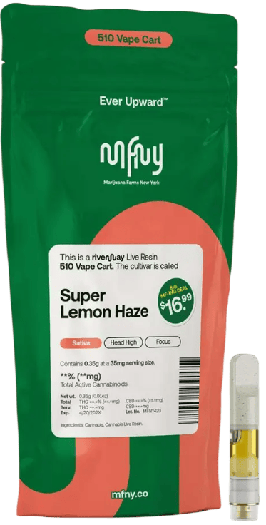 Live Resin Super Lemon Haze - Cartridge (0.35g) - Planet Nugg