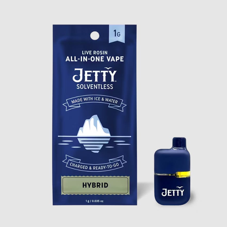 Jetty Strawpaya Solventless Live Rosin Vape - The Flowery NY