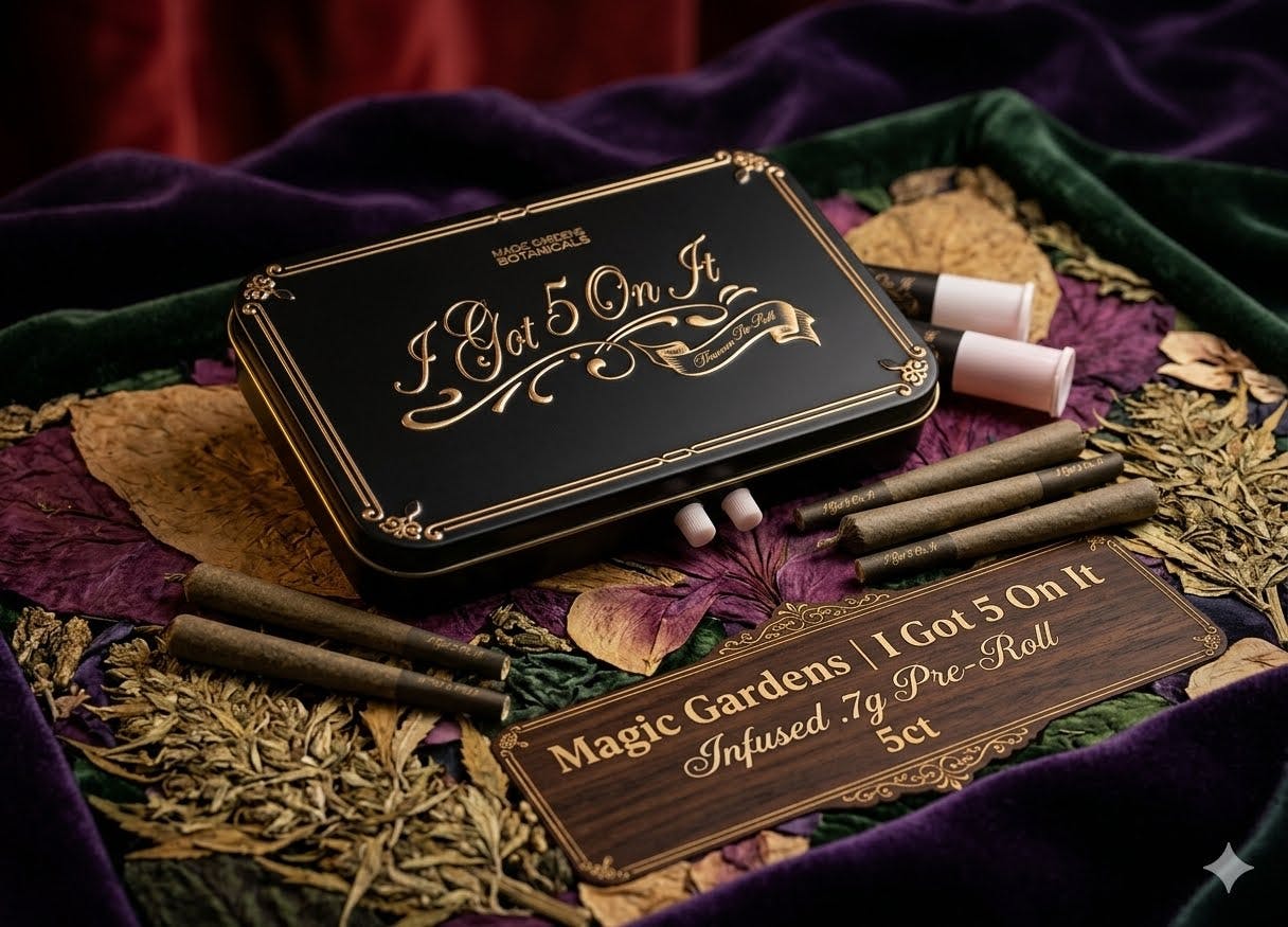 Product Magic Gardens | I Got 5 On It | .7g Infused Pre-Roll | 5ct