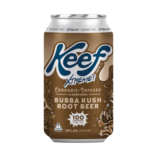 Keef Classic Soda Bubba Kush Root Beer XTREME | 100mg-1