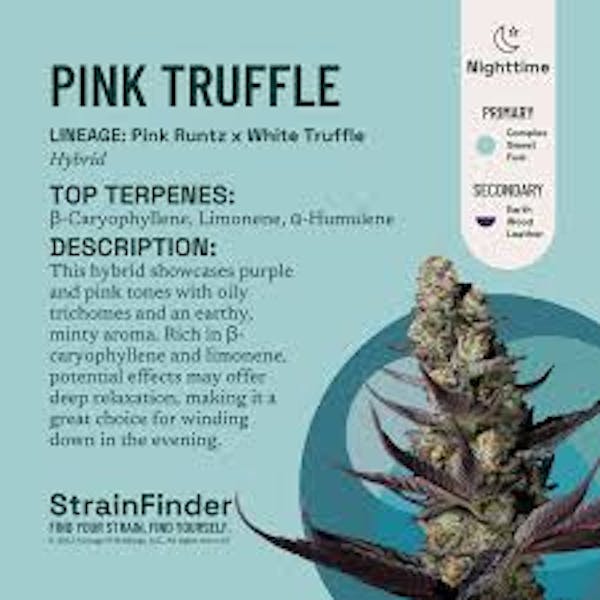 Pink Truffle (H) | 3.5g | Flower | 31% | Terps 3.5%