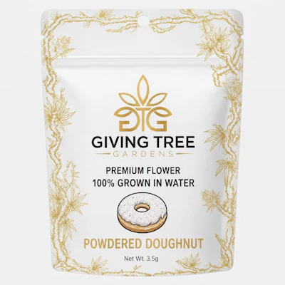 Giving Tree - 3.5g Prepack - Powdered Doughnut - FLOWER by Giving Tree Gardens at King of Budz