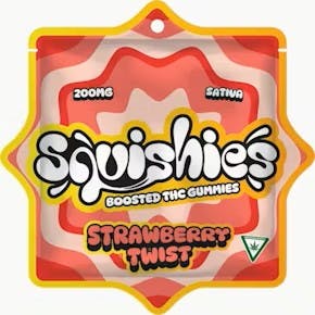 Squishies SQUISHIES | STRAWBERRY TWIST - GUMMIES | 200MG | SATIVA — EDIBLES