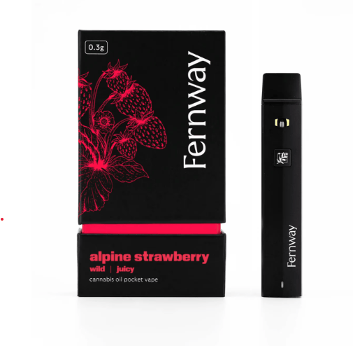 Product Fernway | Alpine Strawberry | Distillate | AIO | .3g