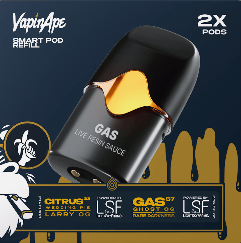 Vapin Ape Sauce Pod 2pk | Citrus 23 & Gas 57