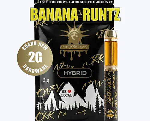 NEW YORK HONEY | BANANA RUNTZ | AIO VAPE | 2G-active