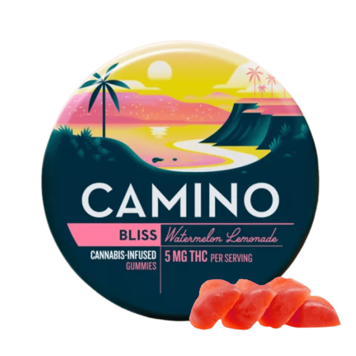 Product Kiva Camino Watermelon Lemonade Gummies