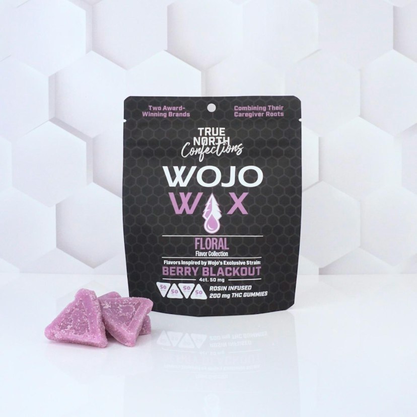 True North x Wojo | 200mg Rosin Gummies | Berry Blackout