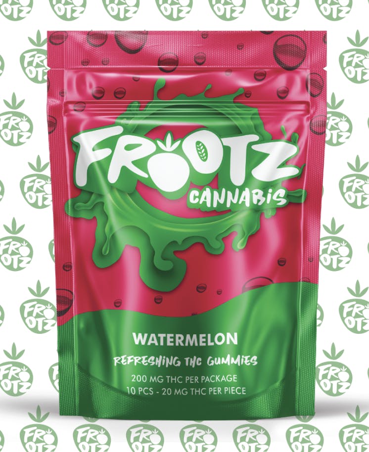 Product: Frootz | Gummies - 200mg - Watermelon
