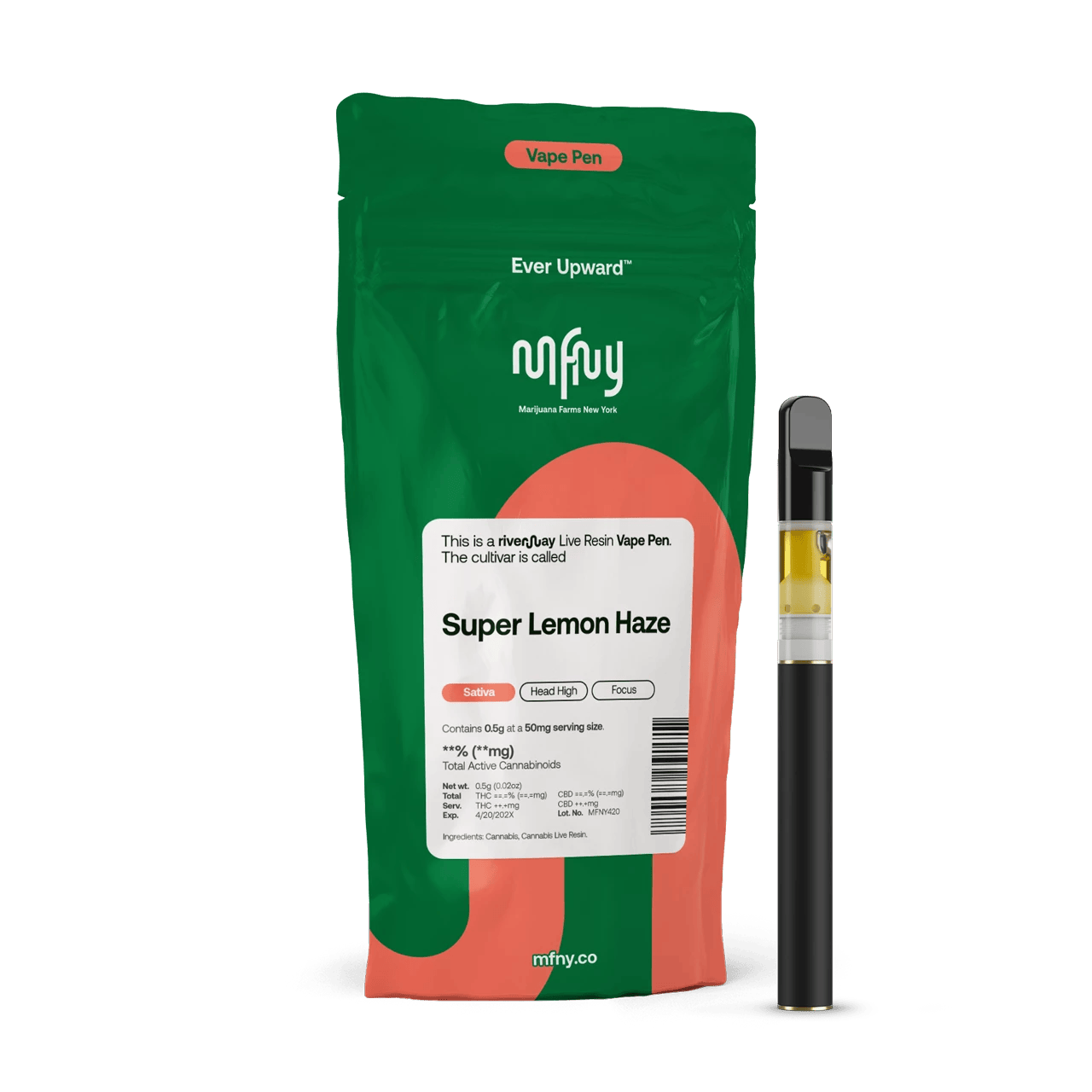 MFNY | Super Lemon Haze | Live Resin AIO | 0.5g