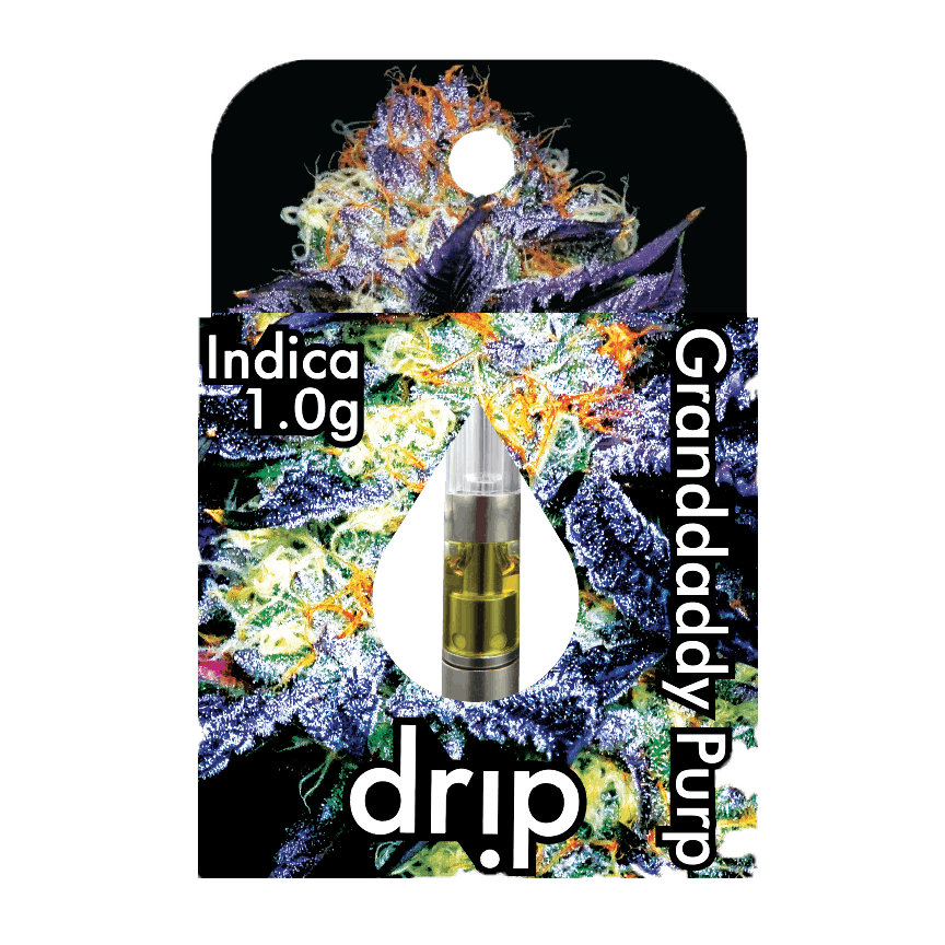 Product: Drip | Granddaddy Purp | Vape Cart Indica