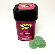 Hashtag Honey | Cotton Candy 1:1 THC/CBD | Gummies 10 pcs | 100mg