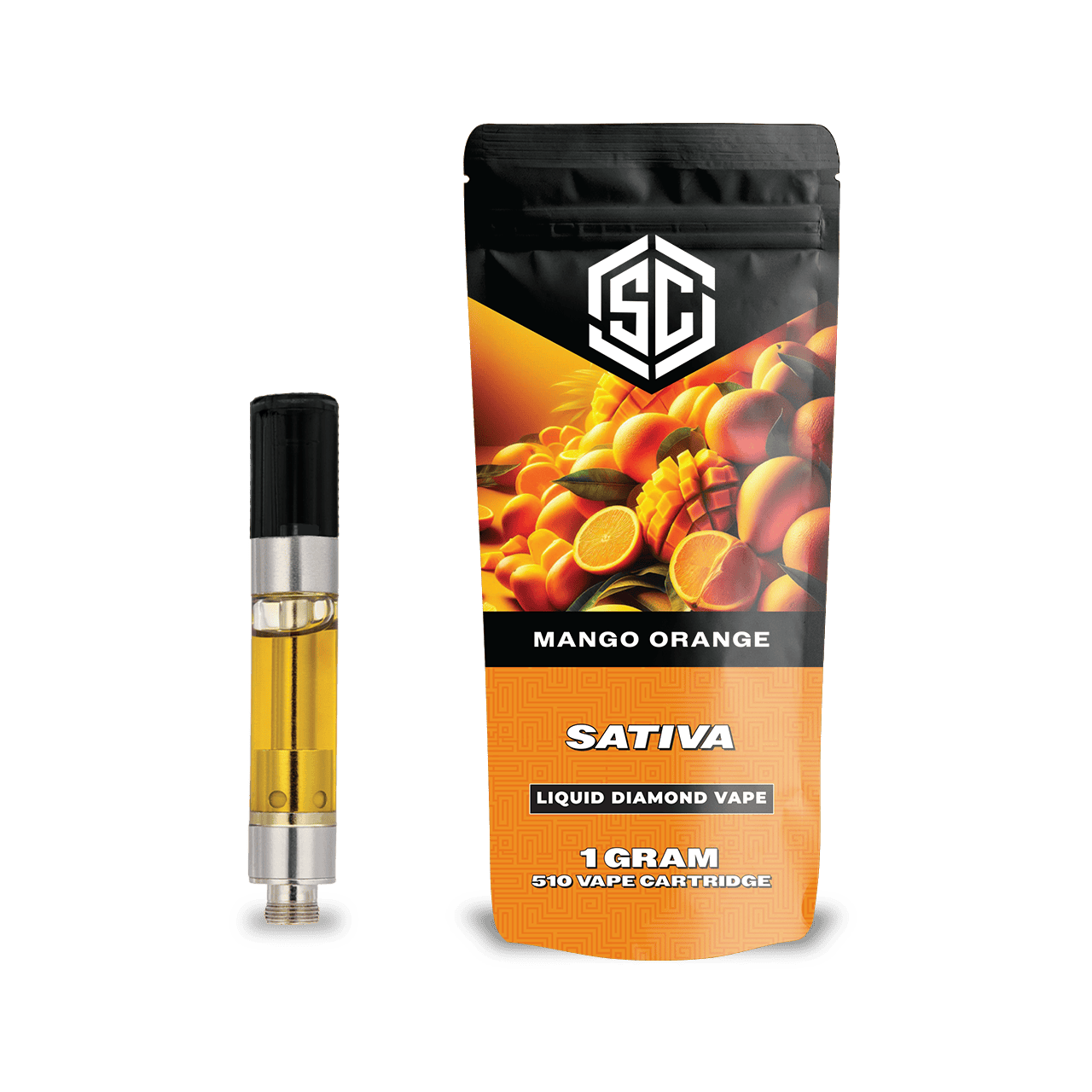 Society C - 1g Liquid Diamond Cart - Mango Orange