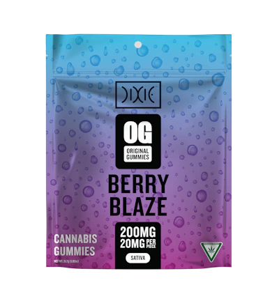 Dixie - 200mg Gummies - Berry Blaze (S)