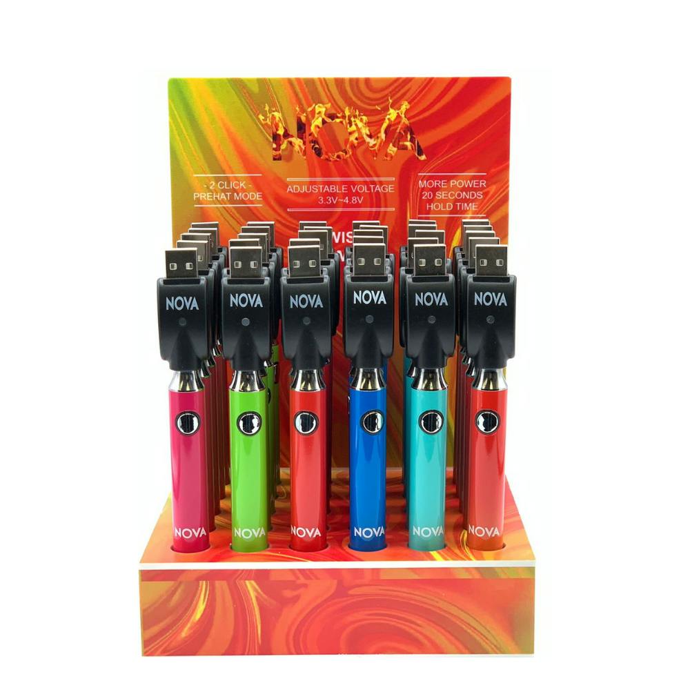 ペディグラス　ニューパワー　ネオワイド Nova Twist - 510 Battery - 900mAh - Assorted Colours | Sessions