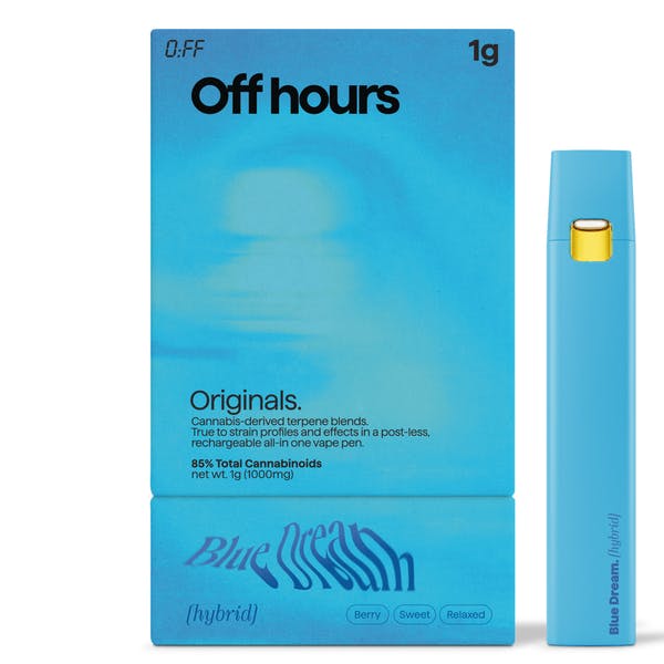 Off Hours All-in-one Vape Pen - Off hours Blue Dream