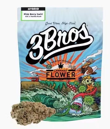 3 Bros - Pink Berry Swirl - Hybrid - Indoor